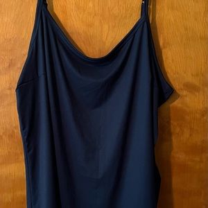 Navy Blue Terra & Sky 3X Camisole never worn
